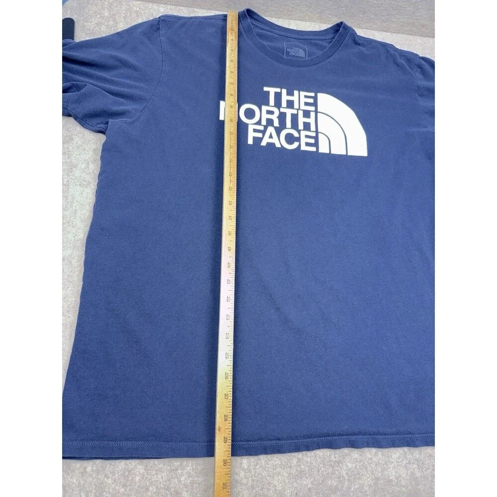 The North Face Men’s XXL Dark Blue Logo Tee Short Sleeve